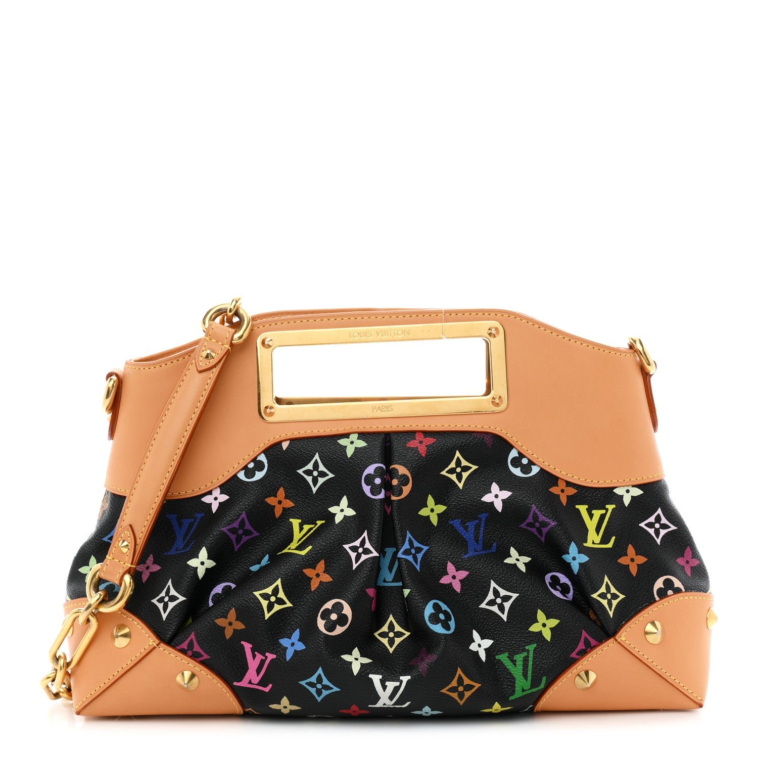 Louis Vuitton Monogram Multicolor Judy MM Black
