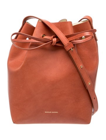 Leather Bucket Bag