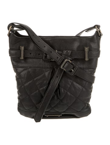Burberry Leather Messenger Bag