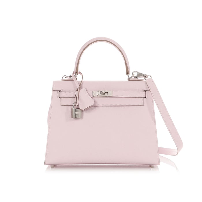 Hermes Hermès Mauve Pâle Epsom Kelly 25