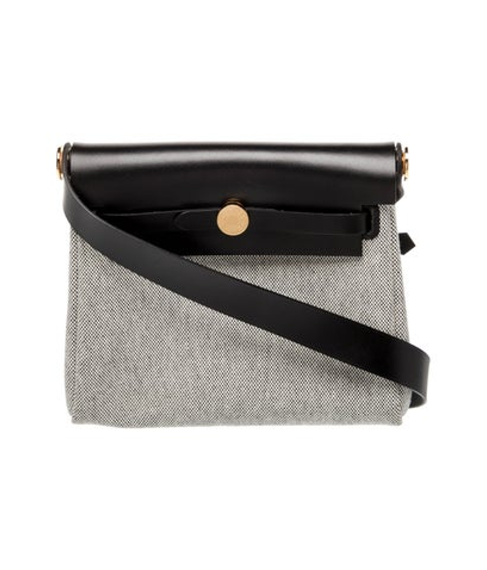 Hermes 2025 Toile Vache Hunter Mini Herbag Zip 20