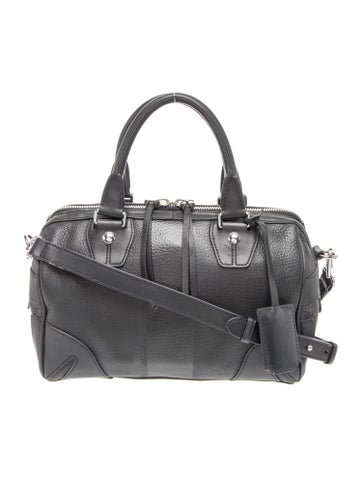 Leather Top Handle Bag