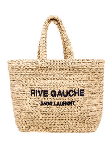 Raffia Rive Gauche Raffia Tote Bag 2024