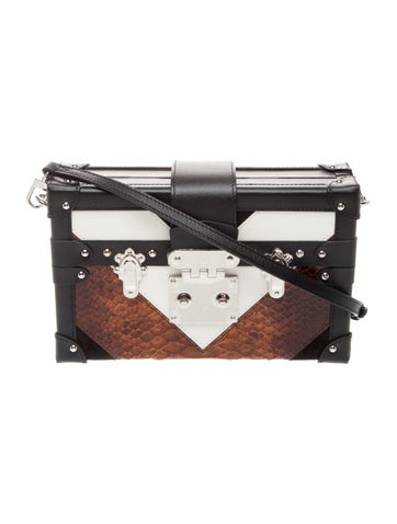 Louis Vuitton Leather Petite Malle