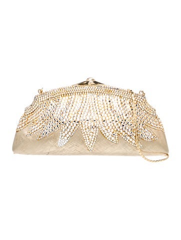 Judith Leiber Metal Minaudière