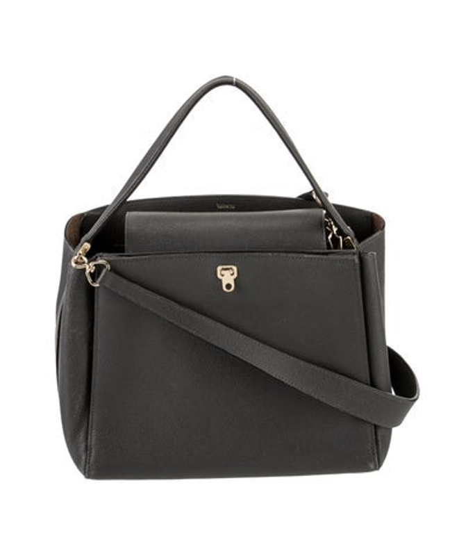 Valextra Leather Bucket Bag