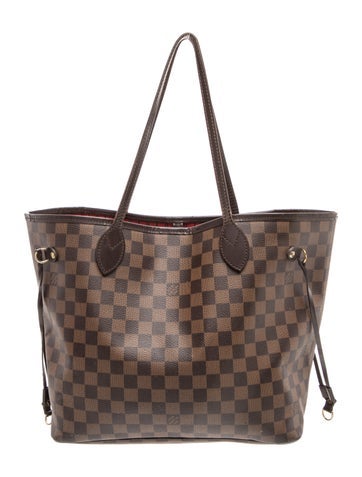 Damier Ebene Neverfull w/Pouch MM