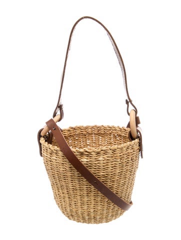 Muun Straw Bucket Bag