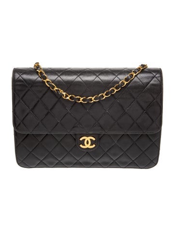 Push Lock Straight Flap Bag