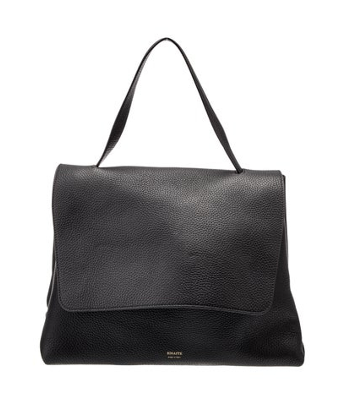 Khaite Leather Messenger Bag