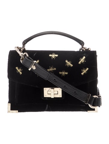 The Kooples Suede Top Handle Bag