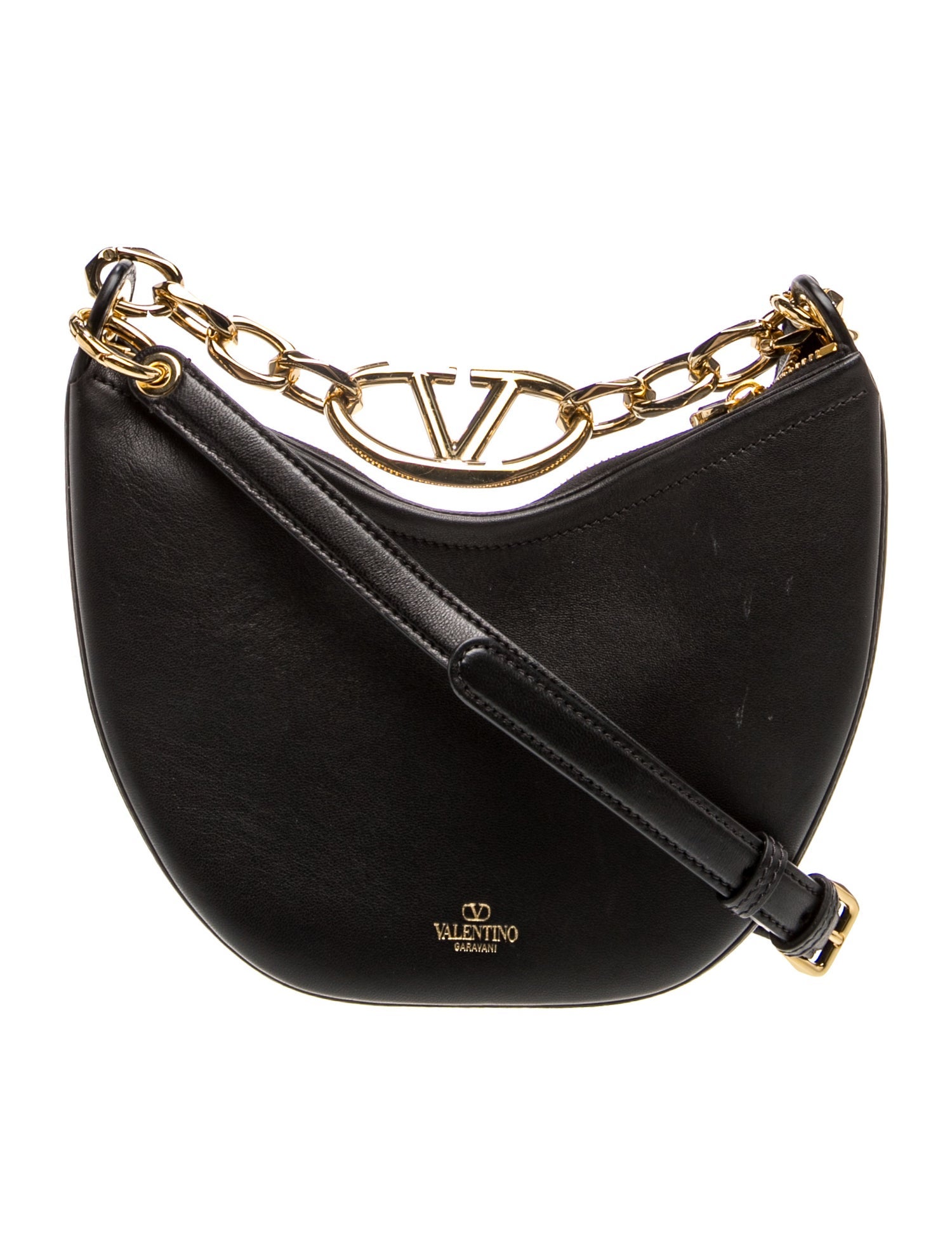 Valentino Leather Shoulder Bag