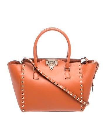 Rockstud Top Handle Bag