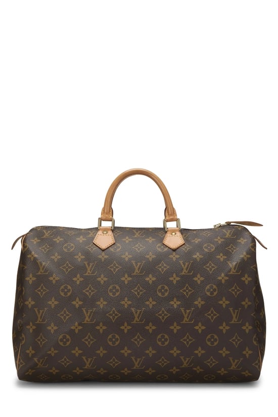 Monogram Canvas Speedy 40