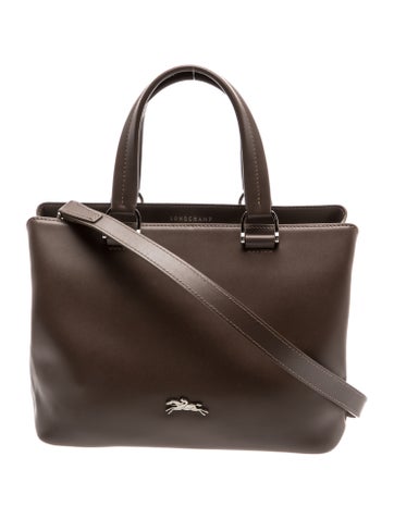 Leather Top Handle Bag