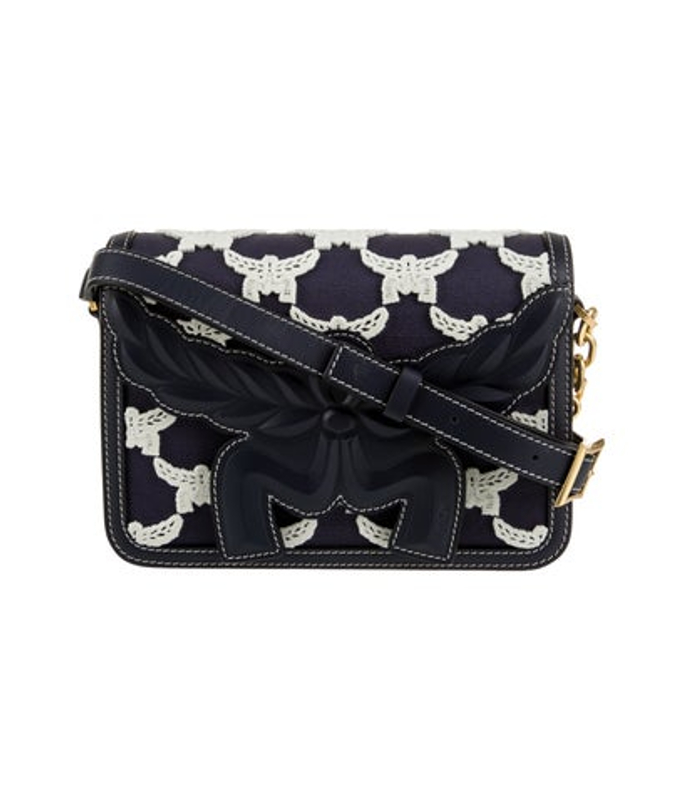 MCM Canvas Crossbody Bag W Tags