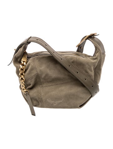 Suede Crossbody Bag