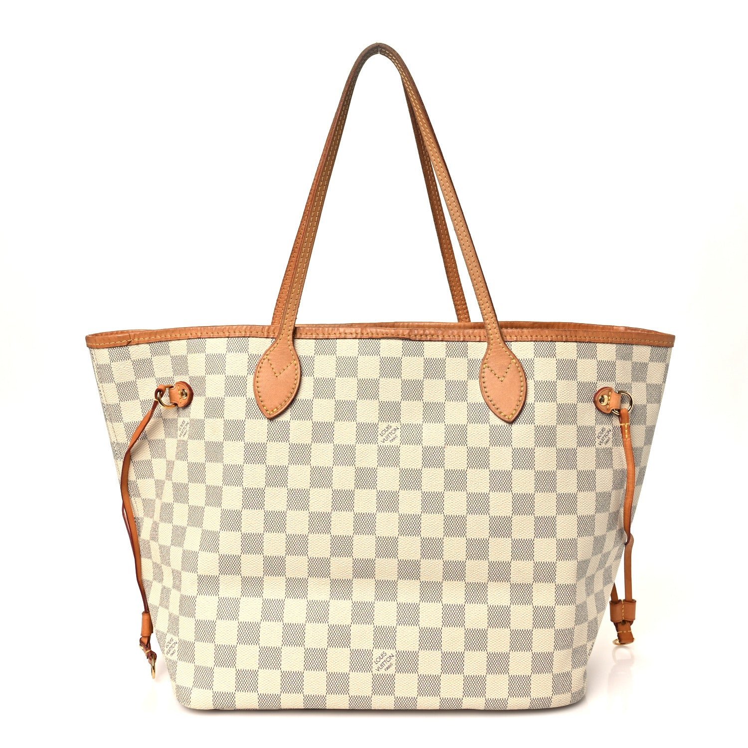 Louis Vuitton Damier Azur Neo Neverfull MM Rose Ballerine