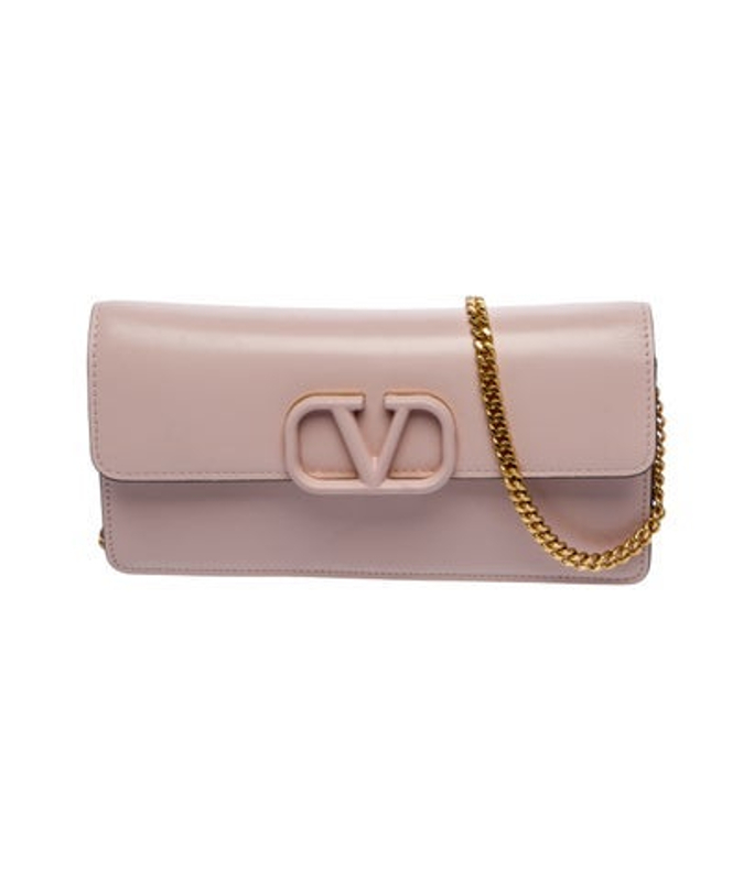 Valentino Leather Clutch