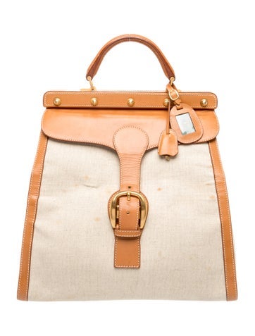 Canvas Top Handle Bag