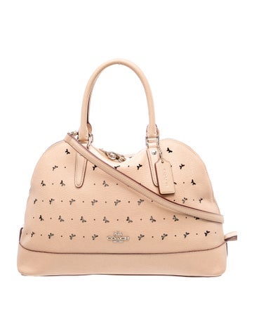 Leather Top Handle Bag