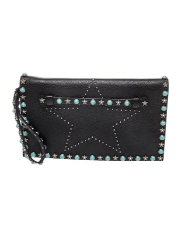 Valentino Rockstud Clutch