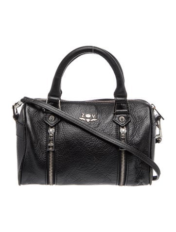 Leather Top Handle Bag
