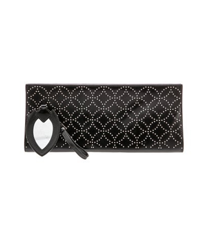 Alaia Leather Clutch