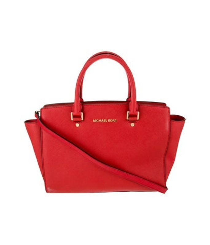 Michael Kors Kors Saffiano Leather Top Handle Bag