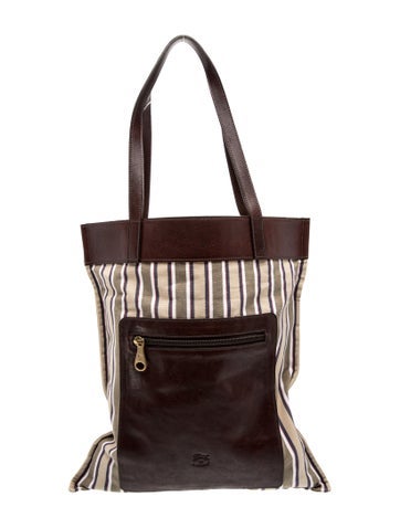 Il Bisonte Leather Bucket Bag