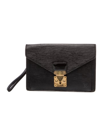 LV Monogram Pochette Sellier Dragonne