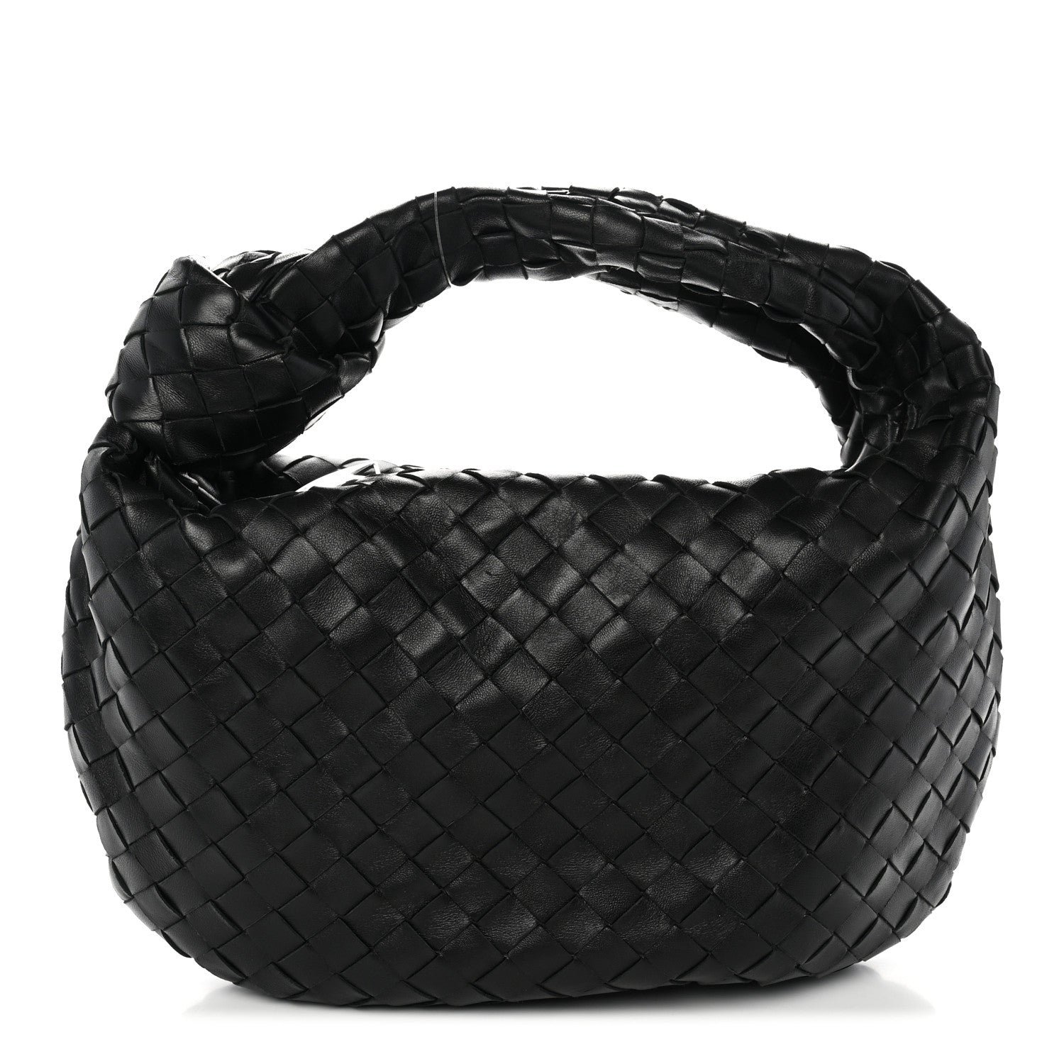 Bottega Veneta Nappa Intrecciato Teen Jodie Hobo Black