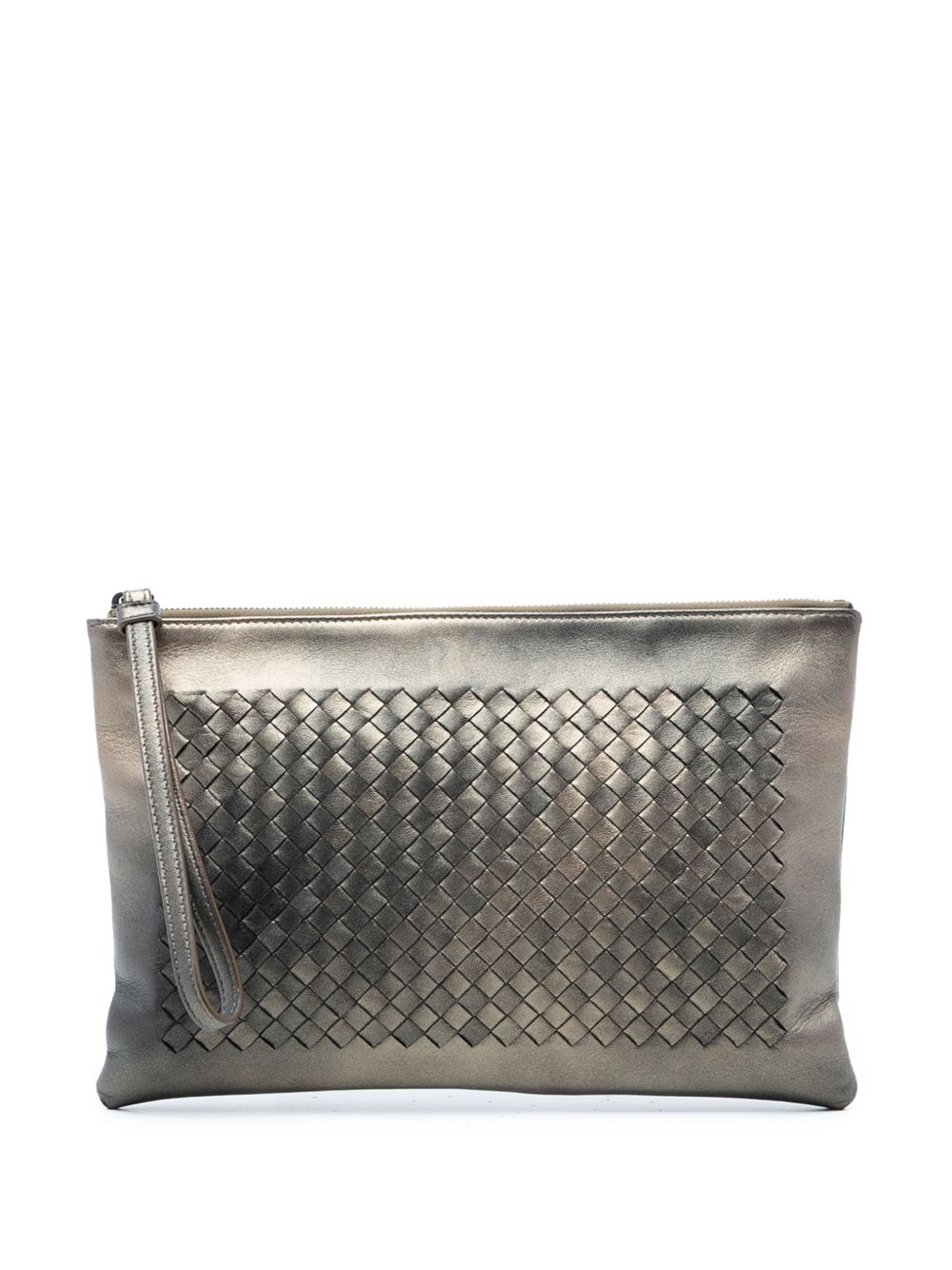 2012-2026 Nappa Intrecciato Wristlet clutch bag