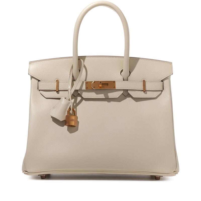 Hermes Craie Epsom Birkin 30 Gold Hardware, 2019