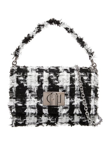 Furla Wool Shoulder Bag