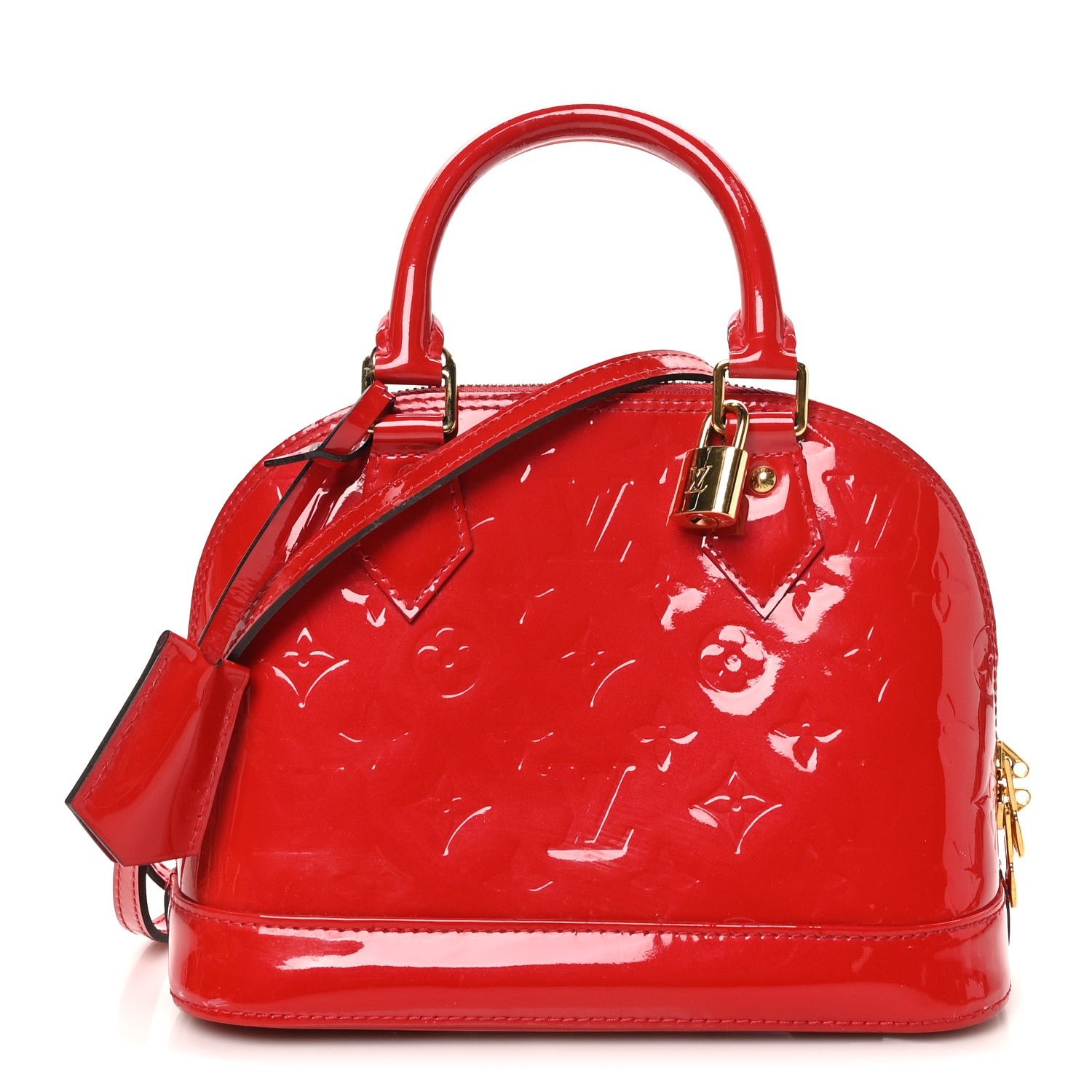 Louis Vuitton Vernis Alma BB Pomme D'Amour