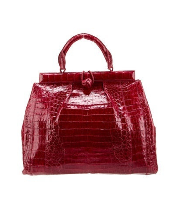 Nancy Gonzalez Gonzalez Crocodile Top Handle Bag