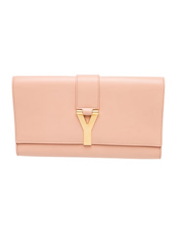 Leather Classic Y Ligne Clutch