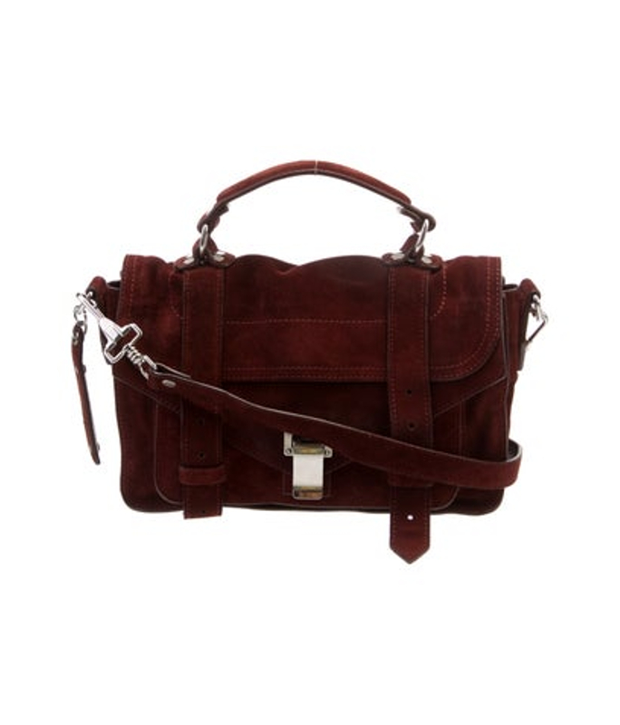 Proenza Schouler Schouler Suede Top Handle Bag