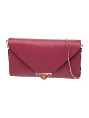 Enameled Metal Triangle Shoulder Bag
