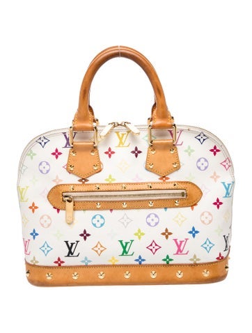 Multicolore Monogram Alma PM