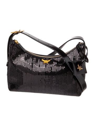 MCM Sequins Crossbody Bag w/ Tags