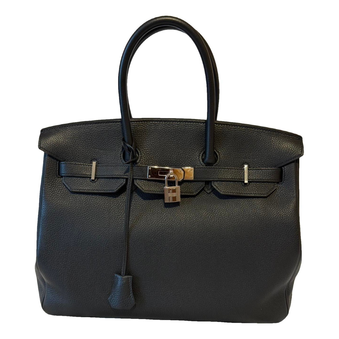 Hermes Birkin 35 Handbag Natural Togo Leather 2017