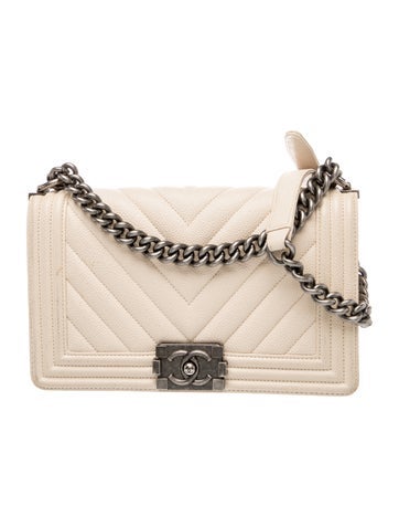 Medium Chevron Boy Bag