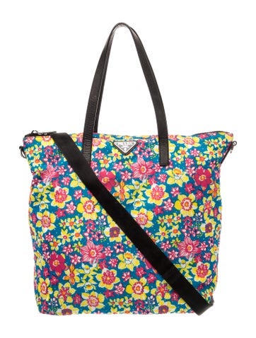 Tessuto Nylon Top Handle Bag
