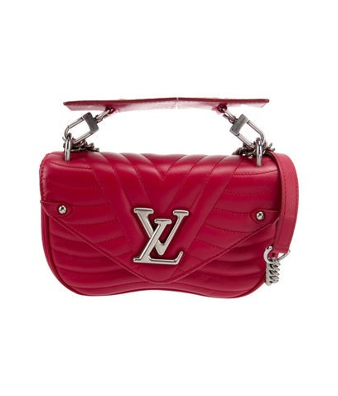 Louis Vuitton Vuitton Leather New Wave Chain Pm