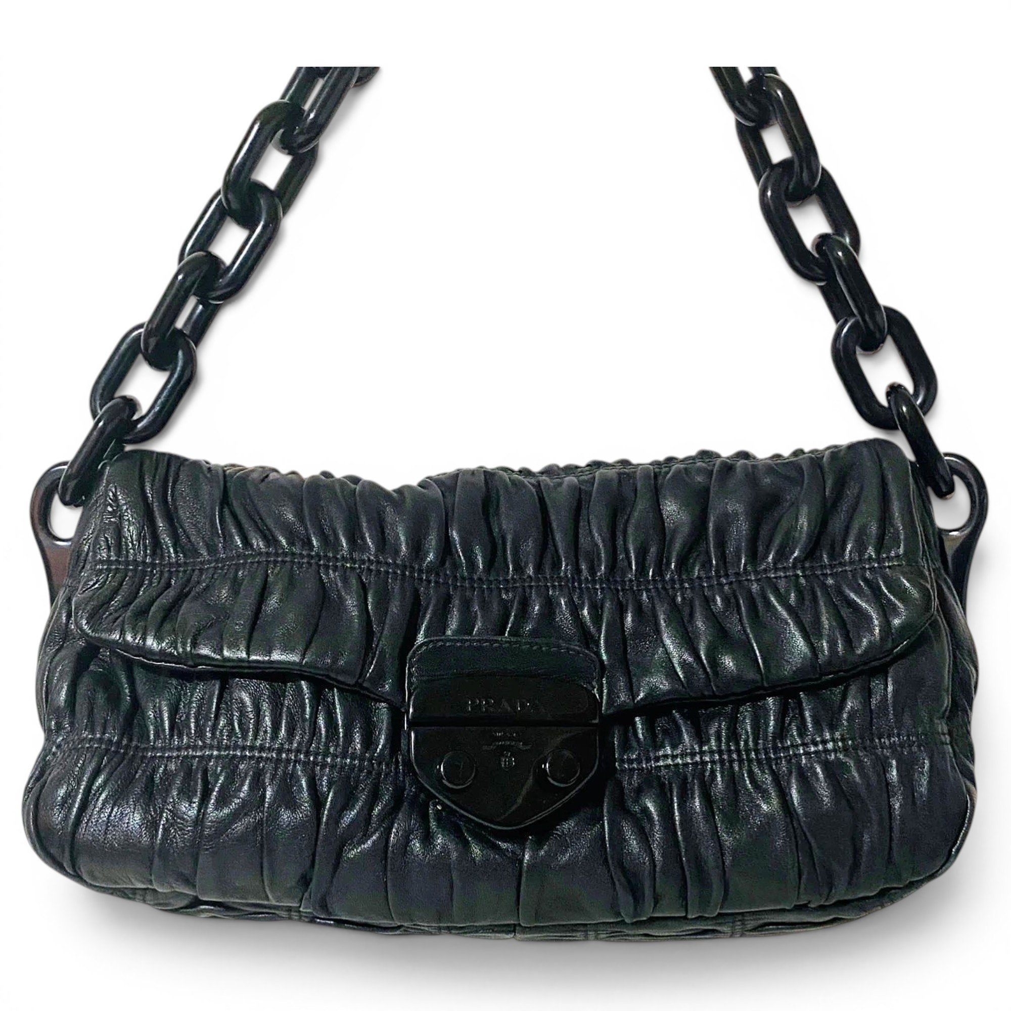 Leather handbag
