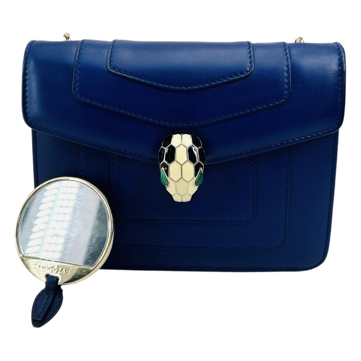 Serpenti leather crossbody bag