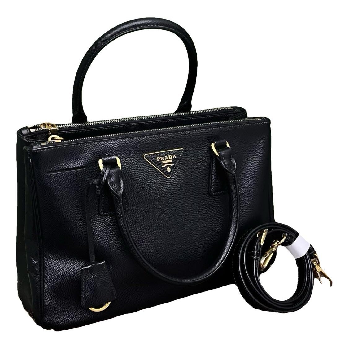 Galleria leather handbag