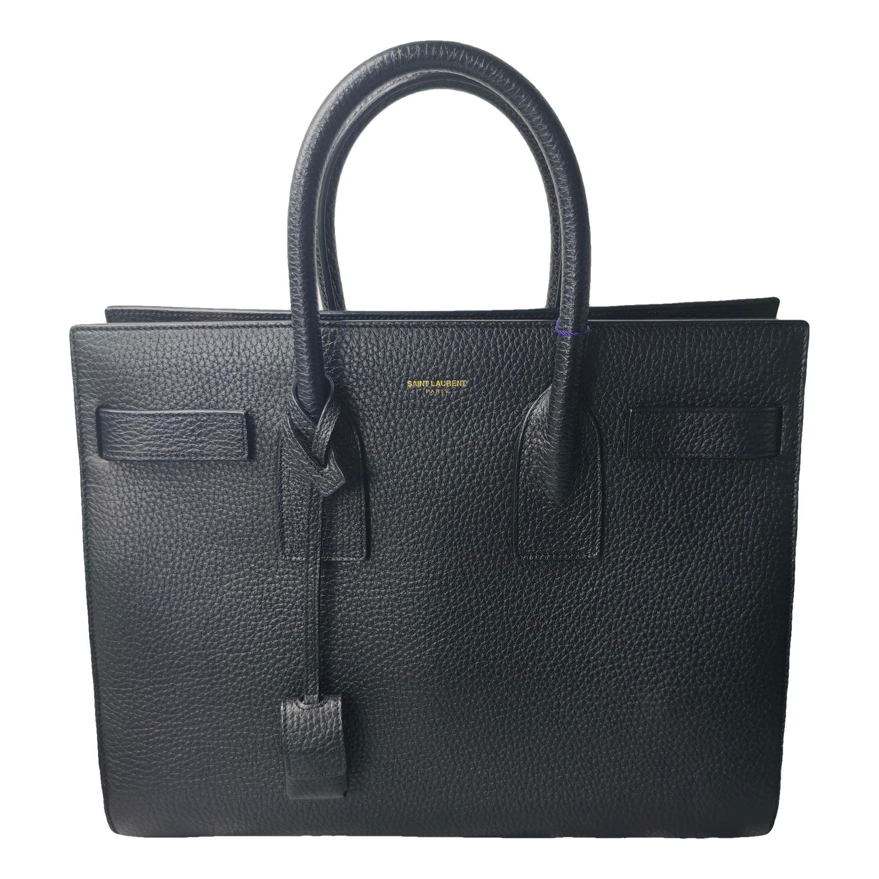 Saint Laurent Sac de Jour leather handbag